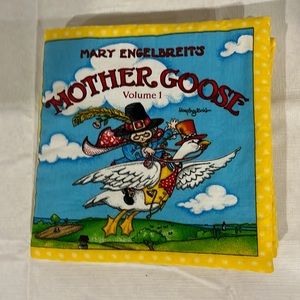 Soft Handmade Mother Goose soft baby book